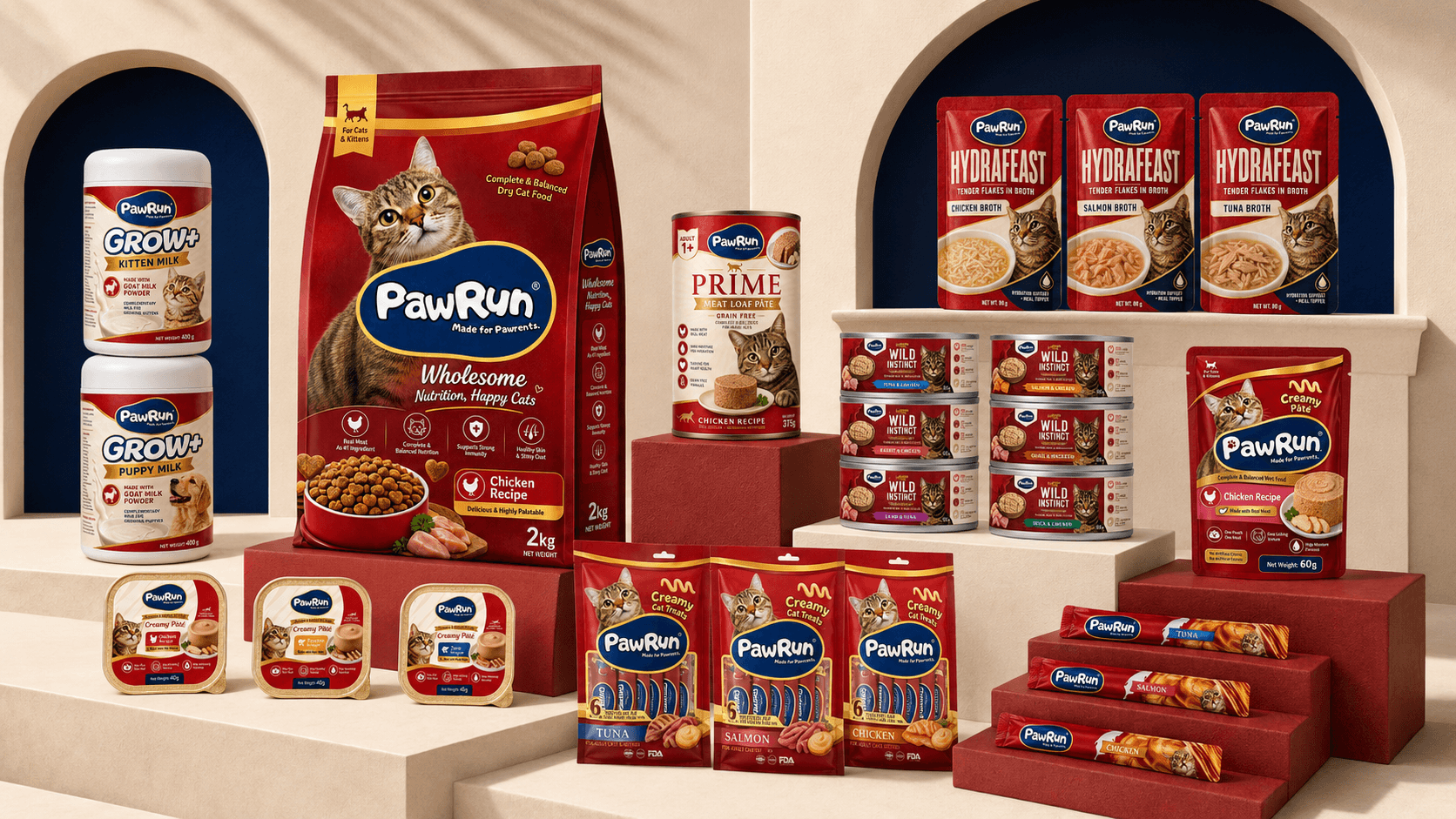 PawRun Full Product Range